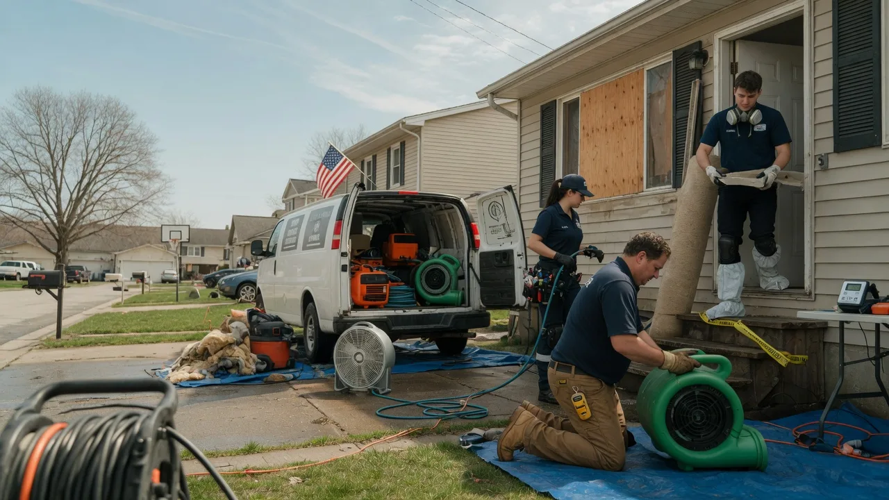 Water Damage Restoration in Summerville, PA near me